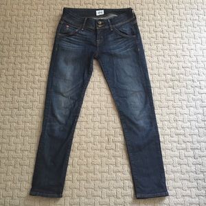 Hudson Skinny ankle jeans size 25
